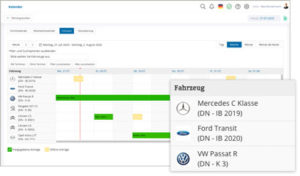 Intranet Software Modul Fuhrpark