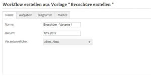 Workflow Software Auswahl Verantwortlicher
